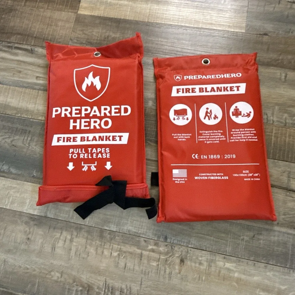 Prepared Hero Fire Blanket X2